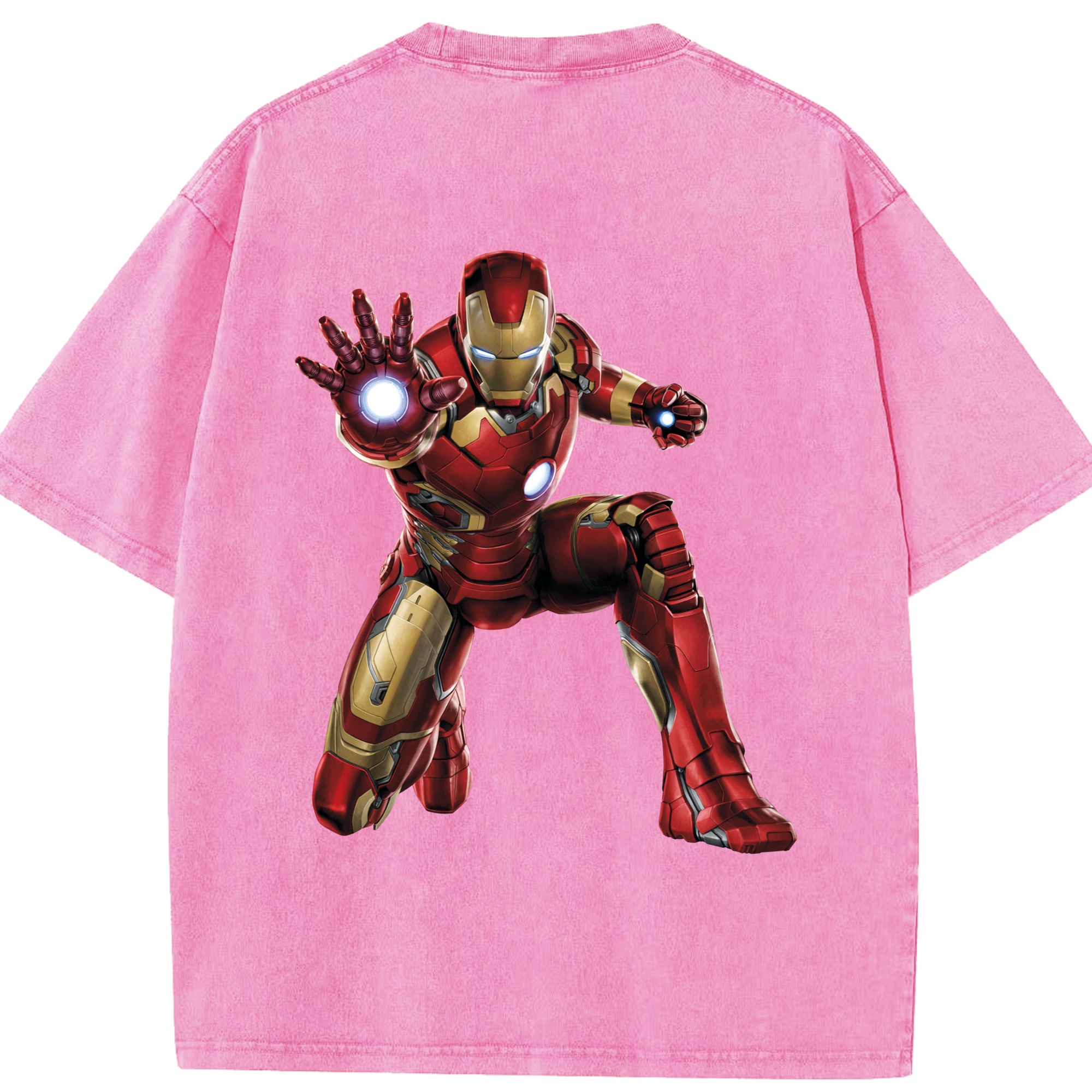 （画像用） アベンジャーズ The Avengers 綿100% ヴィンテージ風 半袖Tシャツ（背面プリント）